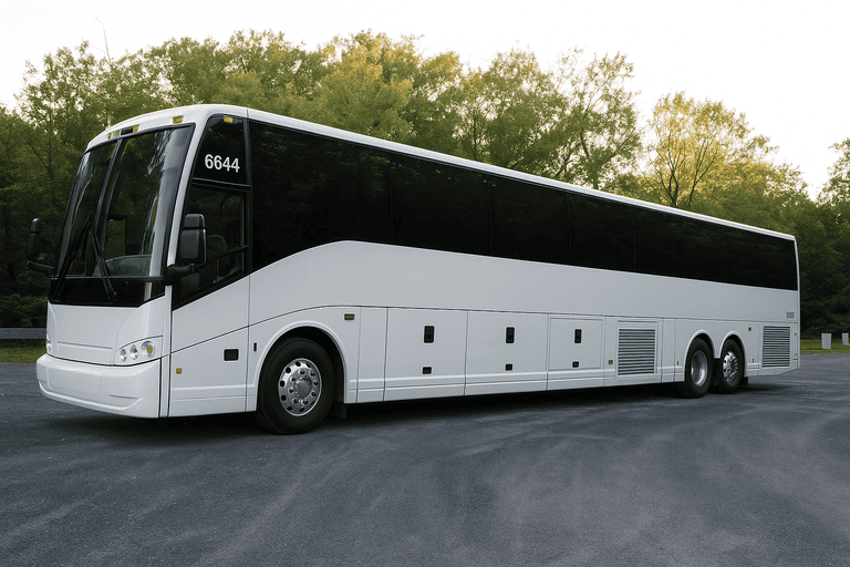 exterior of Perth Amboy Charter Bus coach bus