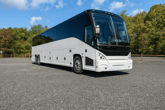 Perth Amboy Charter Bus 56 Passenger Charter Bus