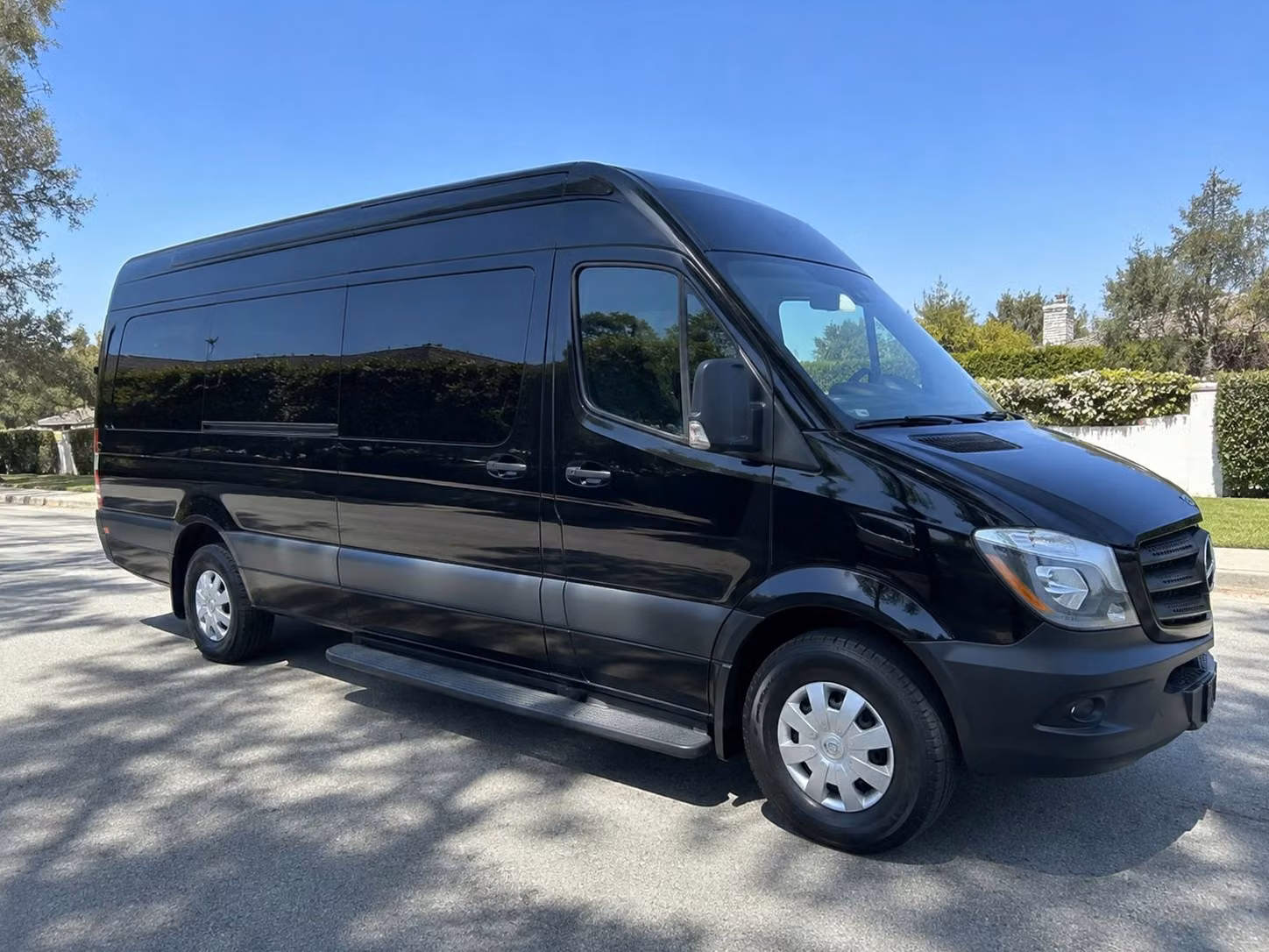 sprinter van with driver